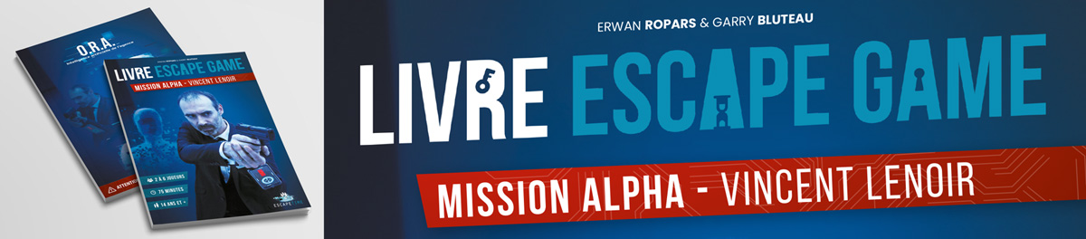 Livre-escape game Mission Alpha