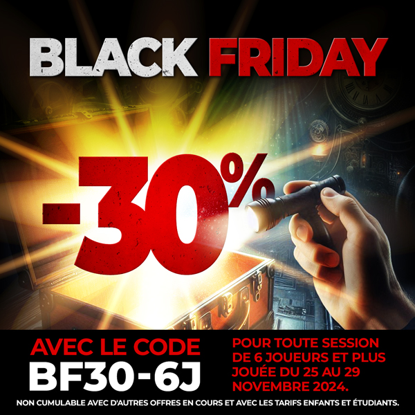 Black Friday : -30%